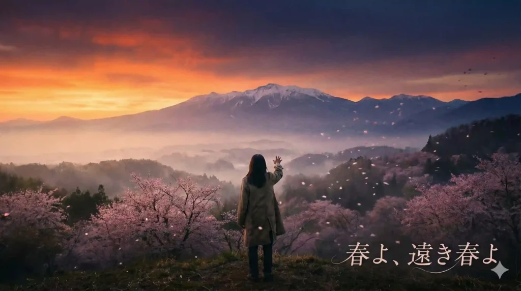 Endless falling outro (illustration)