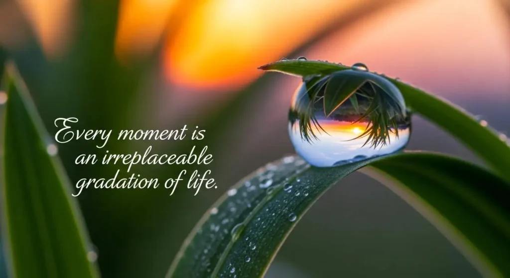 Reflective scene of the past