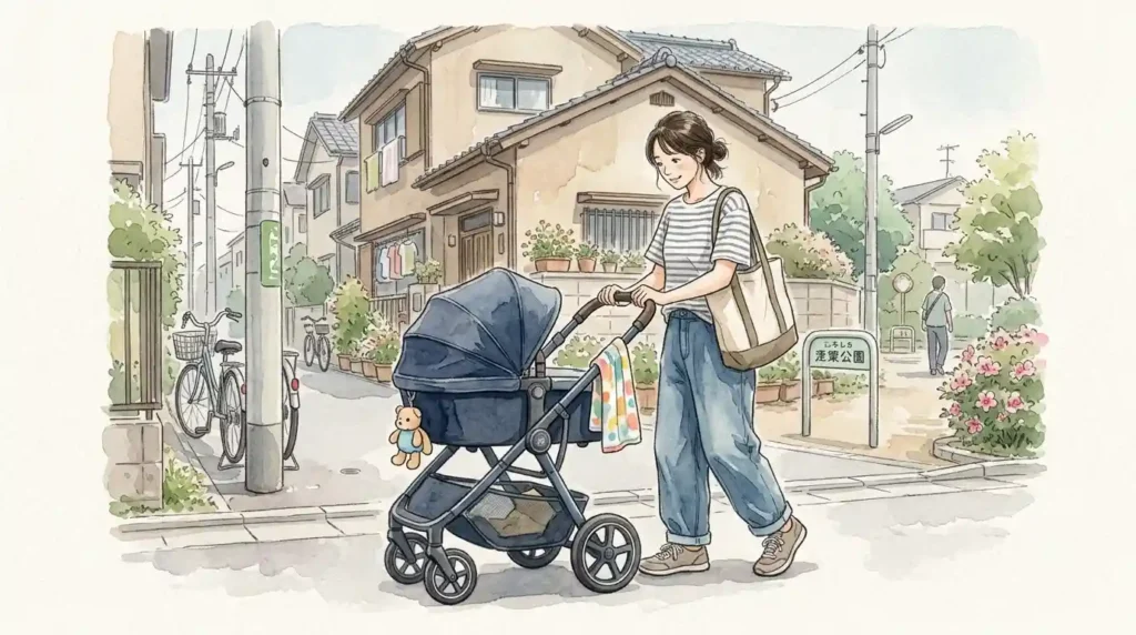 森田公一とトップギャラン「乳母車」イメージ画像